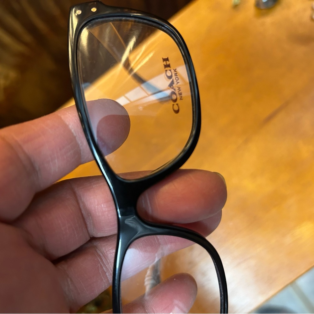 Coach Black and Brown Men's Glasses - Picture 2 of 2